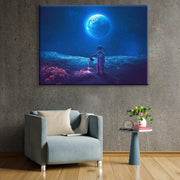 Kid Astronaut Earth Art