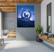 Astronaut Love Art