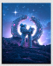 Astronaut Love Art