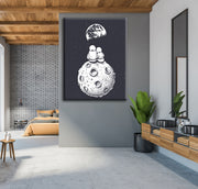 Astronaut Chilling Art