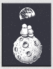 Astronaut Chilling Art