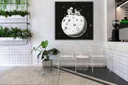 Astronaut And Dog Art