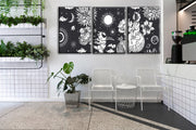 Astronaut Sun Art, Set Of 3