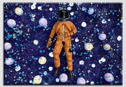 Sleeping Astronaut Art