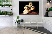 Astronaut Daisy Art