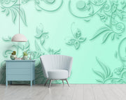 Green Wall Design wall coverings