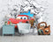 McQueen Cartoon Cars For Kids wall coverings