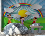 Chota Bheem For Kids wall coverings
