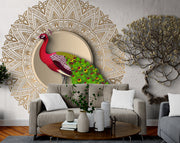 Royal Peacock Customisedwallpaper for wall