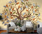 3D Textured Tree Customised Wallpaper for wall