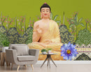 3D Lord Buddha Customised Wallpaper