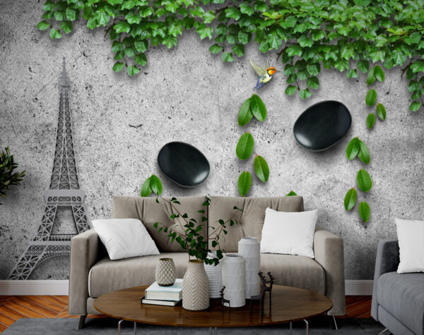 Eiffel Tower Customised Wallpaper for wall