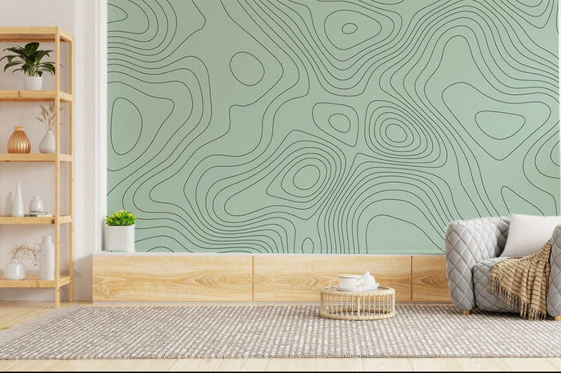 Abstract Green Wallpaper