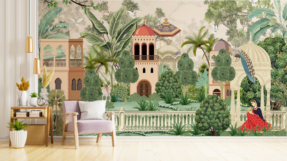 Ancient Garden Wallpaper