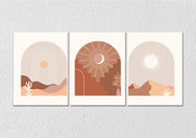 Sun Theme, Set Of 3