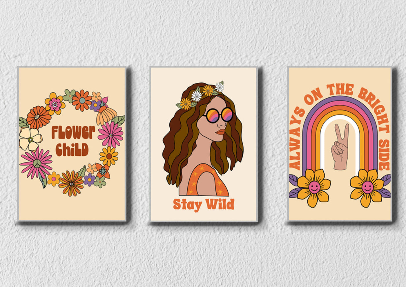Stay Wild, Set Of 3