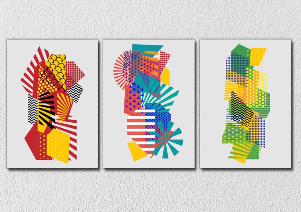 Designs And Patterns, Set Of 3