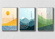 Canvas Background, Set Of 3