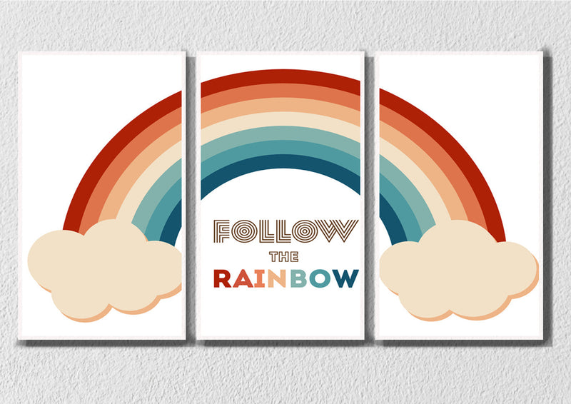 Follow The Rainbow, Set of 3