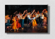 Blurry Couple Dance Painting