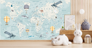 Atlas Aesthetics Map Wallpaper