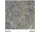 Eco Friendly Gold Geometric Wallpaper