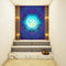 Blue Light Om Customised Wallpaper