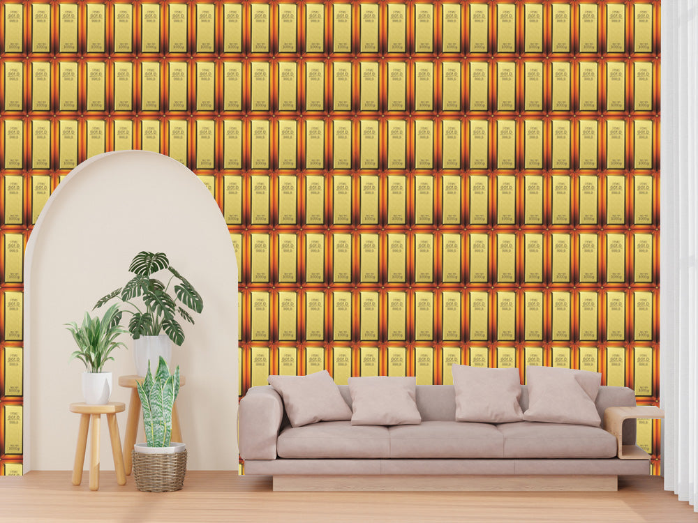 Natural _ Gold Bar Wallpaper