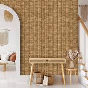 Natural _ Basket Weave Wallpaper