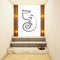 Side Face Of Ganpati Painting Self Adhesive Sticker Poster