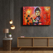 Yellow And Red Buddha