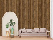 Natural _ Wooden Long Plank Wallpaper