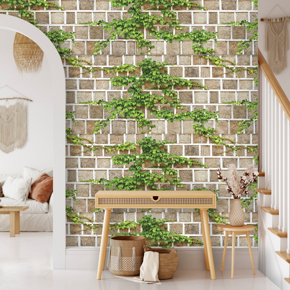 Natural _ Square Stone Wallpaper