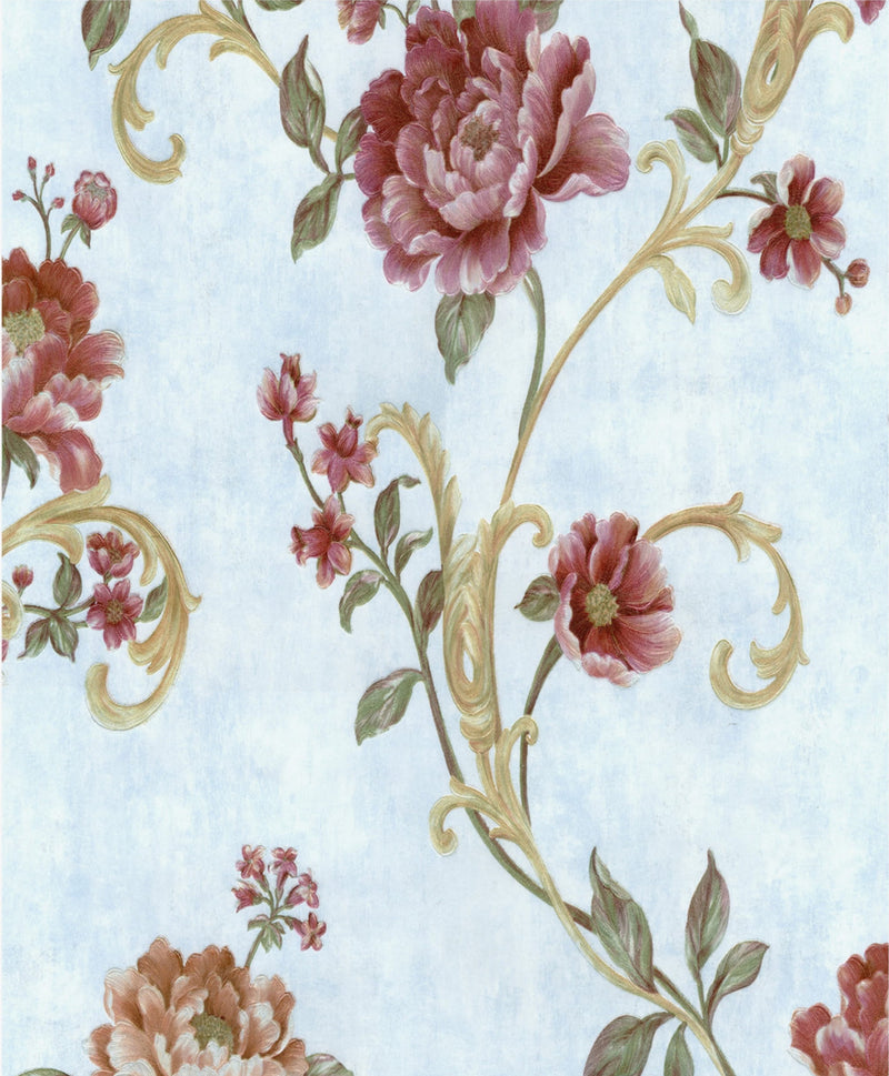 Stellar Fancy Floral & Botanical Wallpaper