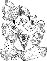 Ganpati Bappa Sticker