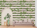 Natural _ Wooden And Plants Wallpaper