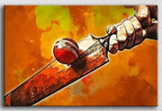 Bat And Ball Wall Art