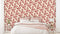 Triangle Floral Pattern Wallpaper