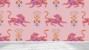 Tiger Folk Pattern Wallpaper