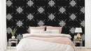 Black and White Print Pattern Wallpaper