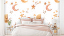 Moon Stars Kids Wallpaper