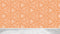 Orange Triangle Illusion Abstract Wallpaper
