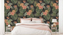 Tropical Hibiscus Floral Wallpaper