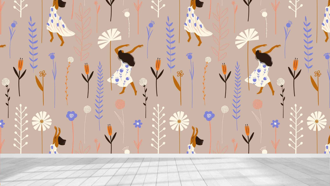 Dancing Girl Wallpaper