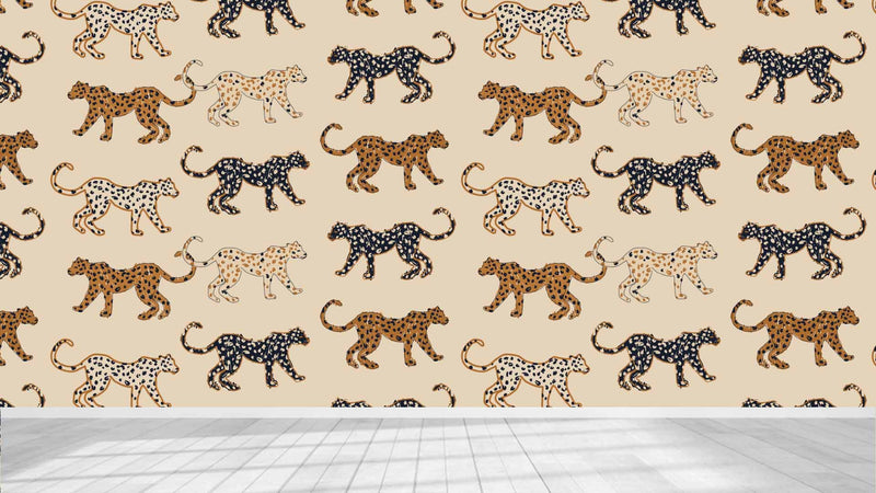 Cheetah Pattern Wallpaper