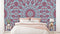 Blue and Pink Mandala Art Pattern Wallpaper