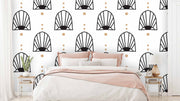 Black And White Eye Illusion Abstract Wallpaper