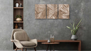 Grey Tropical, Set Of 3