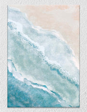 Aqua Canvas Art