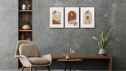 Moon Canvas Art, Set Of 3